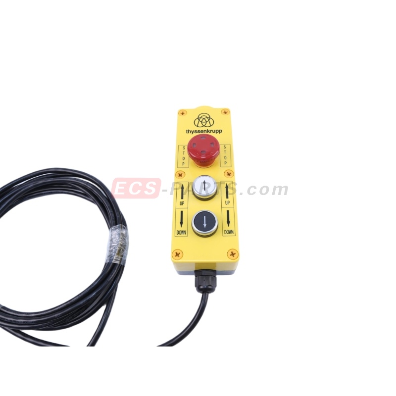 Escalator Travellator Remote Control Box 8611000120 Yellow/Grey Type
